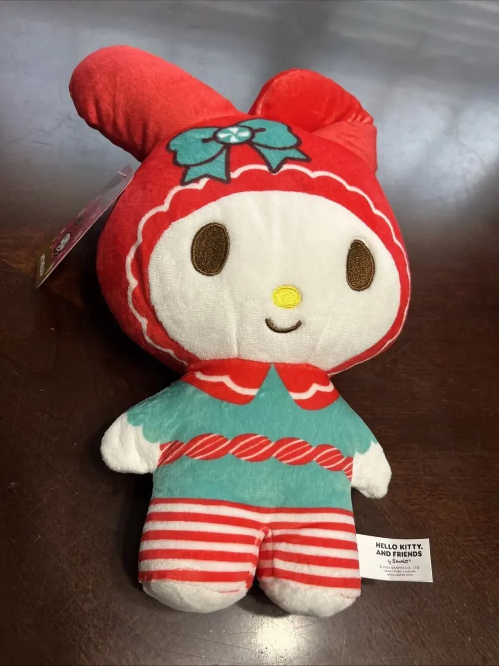 New Sanrio Hello Kitty & Friends My Melody Holiday Christmas Series 2 Plush Toy